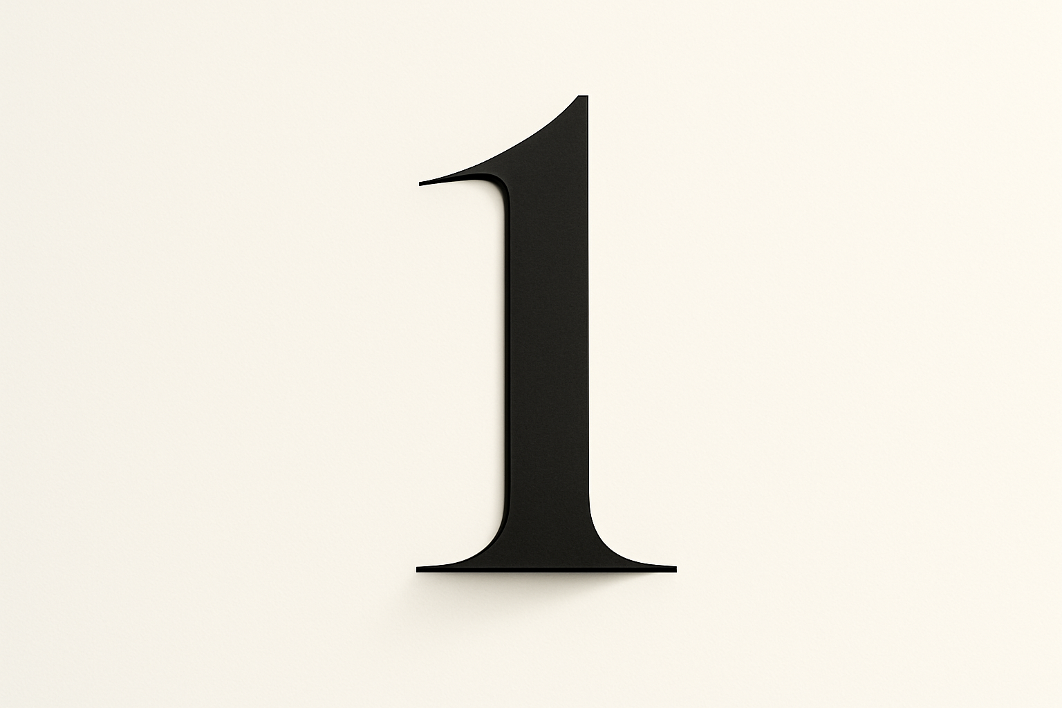 chiffre 1